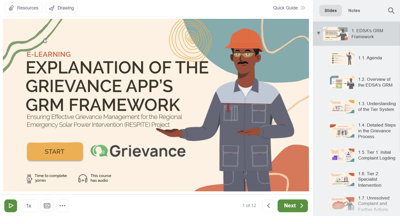 Grievance App Framework