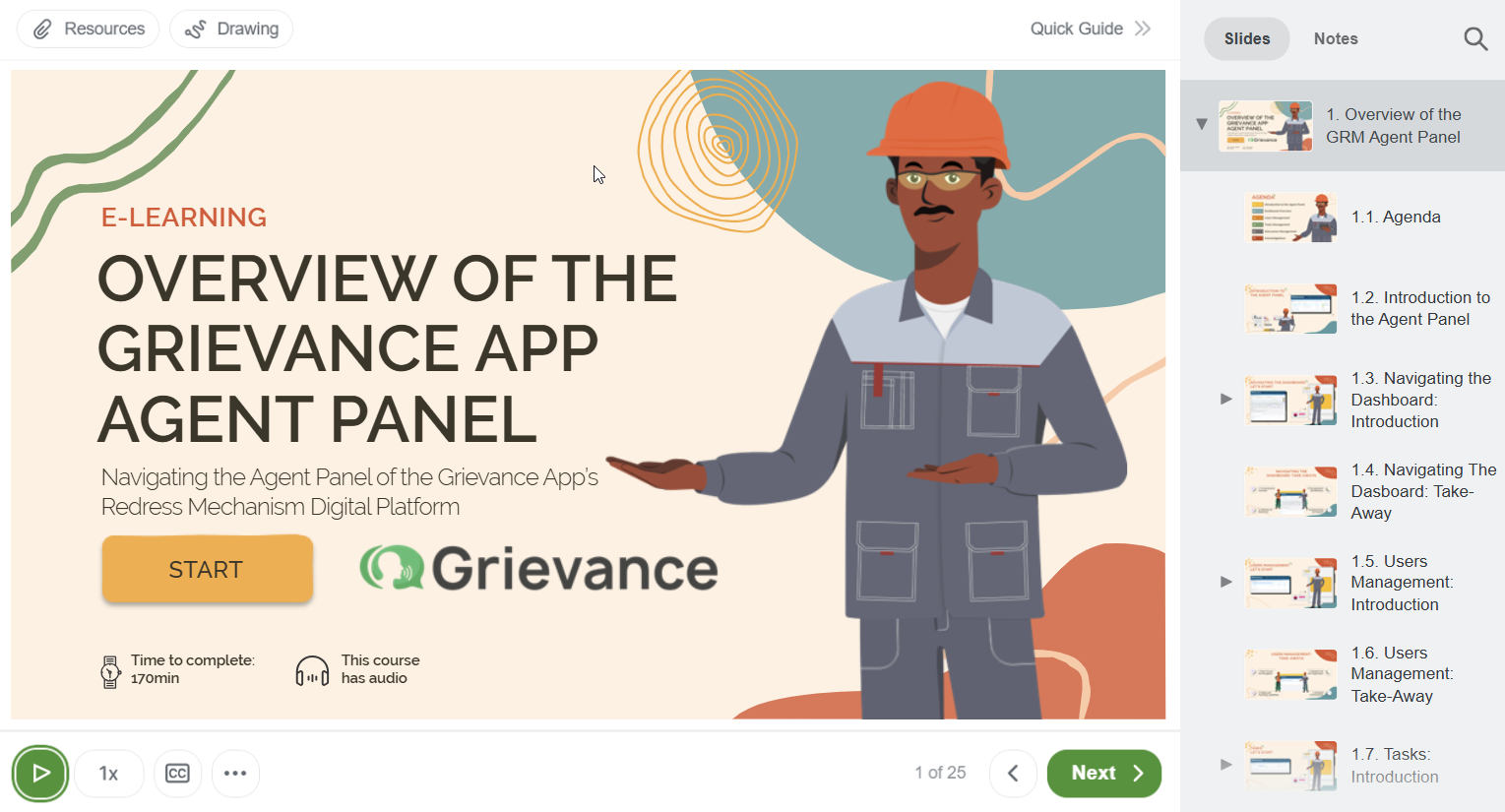 Overview of the Agent Panel